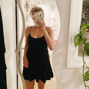 Black summer dress